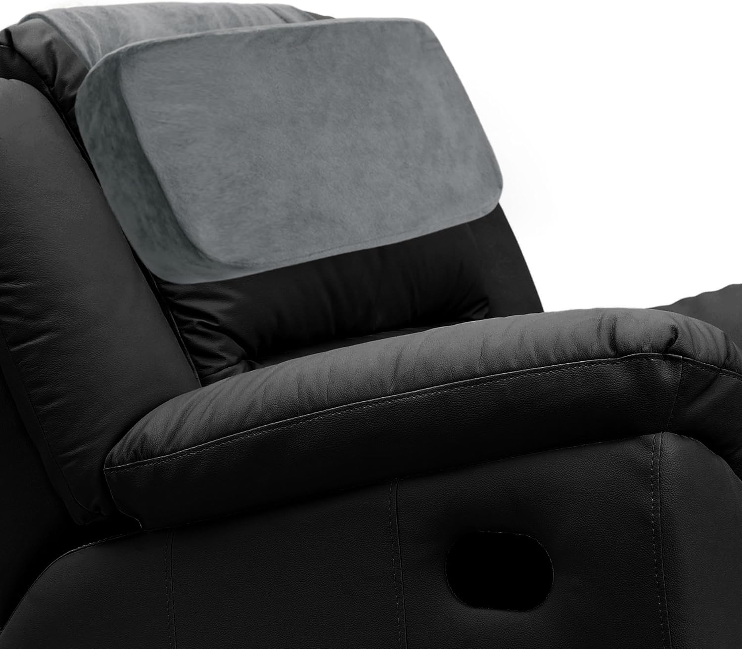 HOMBYS 20" Memory Foam Recliner Headrest Pillow Extra Large