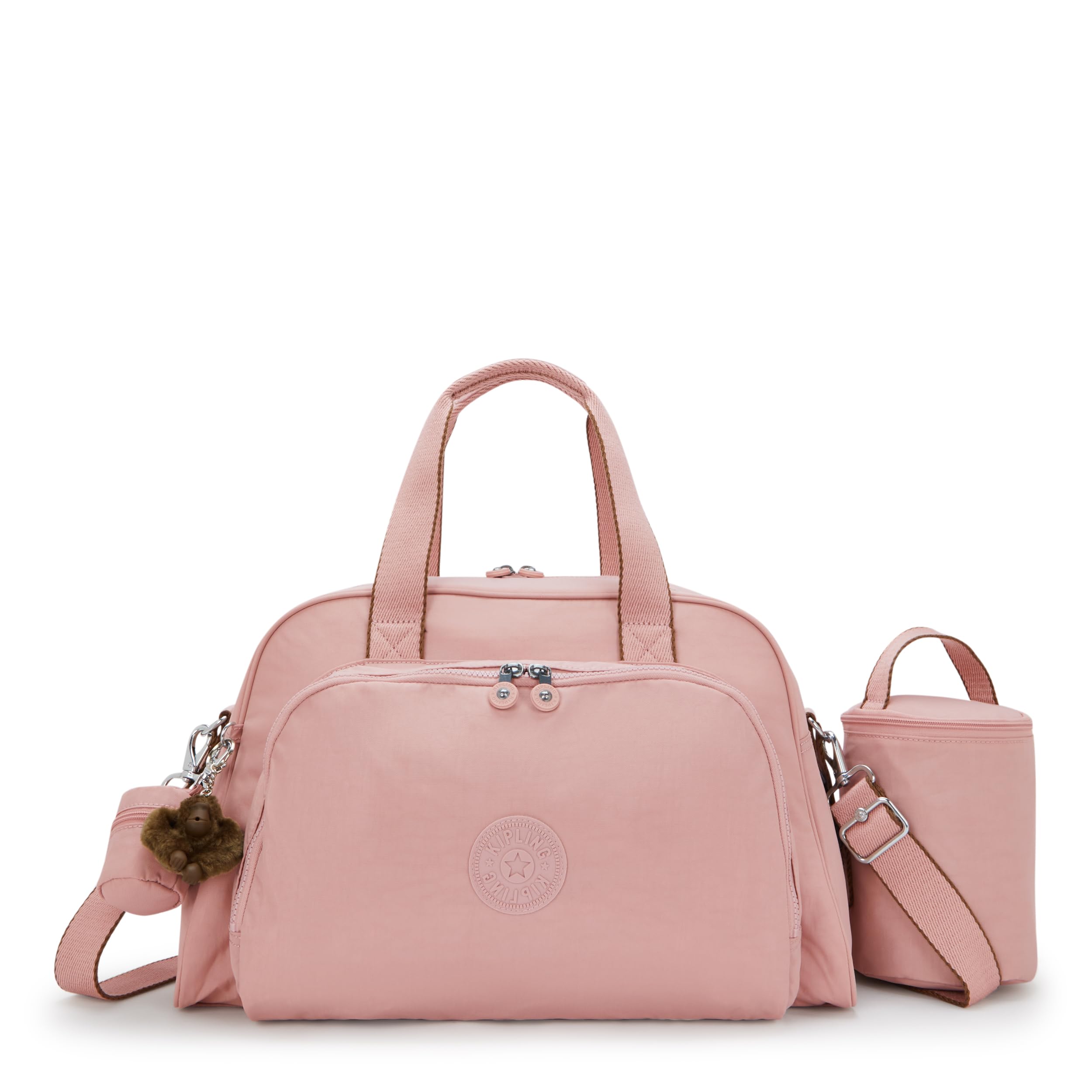 Kipling CAMAMA Baby bag with Changing Mat - Memory Pink RRP £146