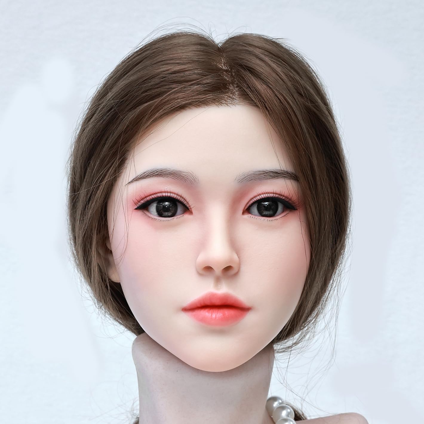 Amazon.co.jp: ドールの頭のみ ヘッド単体 シリコン製ドールHead