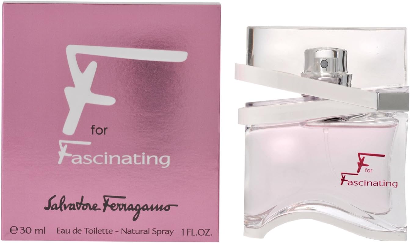 Salvatore Ferragamo Ferragamo F for Fascinating Eau De Toilette Spray by Salvatore, 1 Ounce