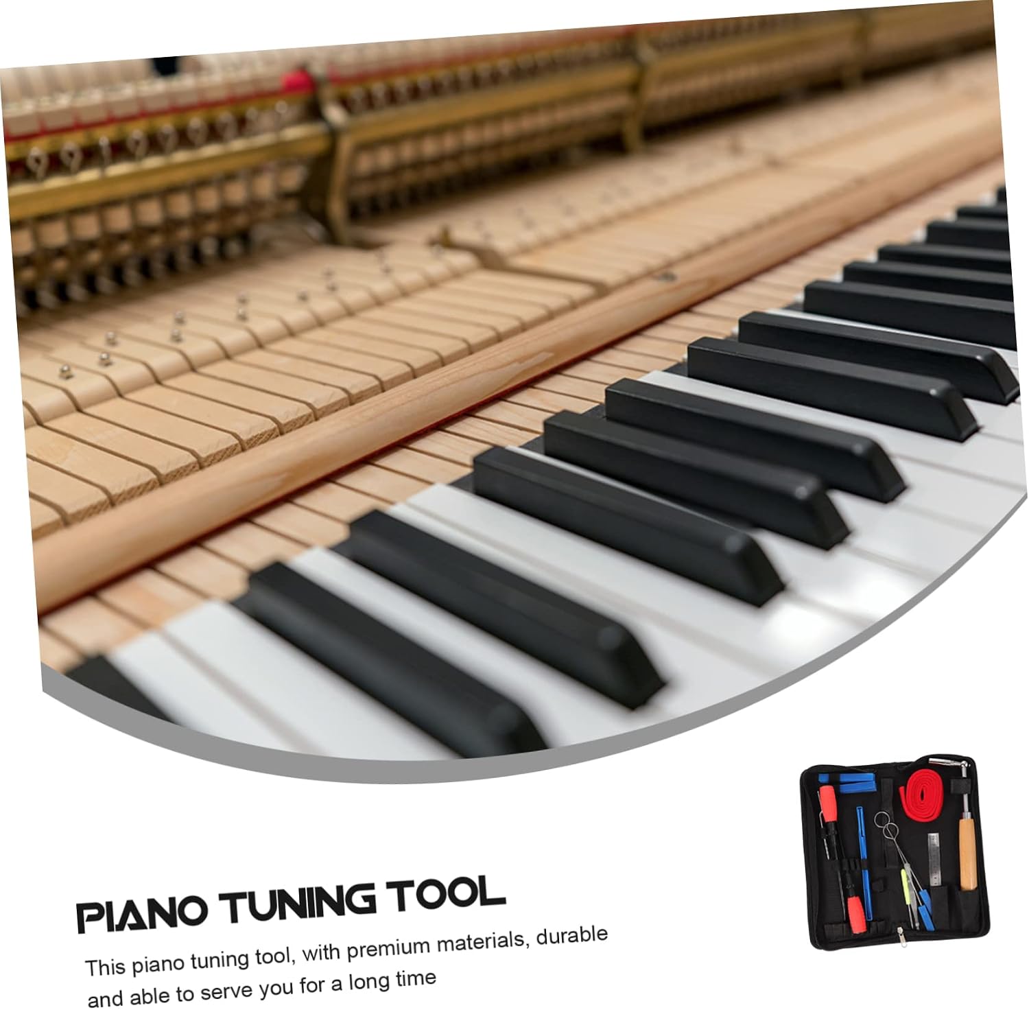 Piano Tuning Mutes Set for Piano Maintenance and Repair