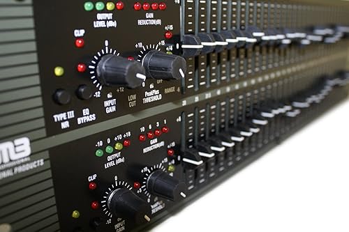 Miniatura 3 de EMB EB831EQ, sistema de sonido profesional con ecualizador gráfico  Limitador con tipo 3 NR para el hogar  Para DJ, clubs, estudio, escenario,