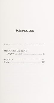 Meditasyonlar: Metafizik Üzerine Düşünceler