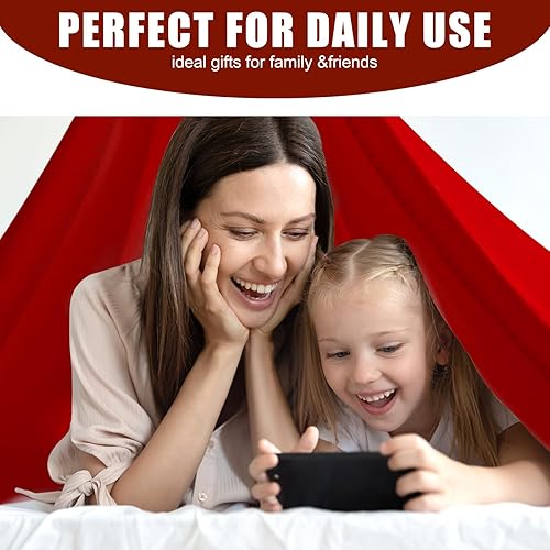 Miniatura 6 de Oudain Paquete de 25 mantas de forro polar a granel de 50 x 60 pulgadas, mantas de forro polar suaves y ligeras para cama, sofá, hogar, oficina,