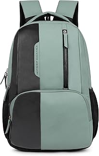 HOT SHOT BAGS VINTAGE SERIES 1396 32L FAUX LEATHER WATER RESISTANT Trolly sleeve LAPTOP BACKPACK | OFFICE BACKPACK | COLLEGE BACKPACK-picture-10