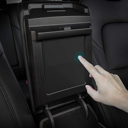 TAPTES Tesla Model 3 Model Y Center Console Organizer, Armrest Hidden Storage Box for Tesla Model 3 Model Y Accessories