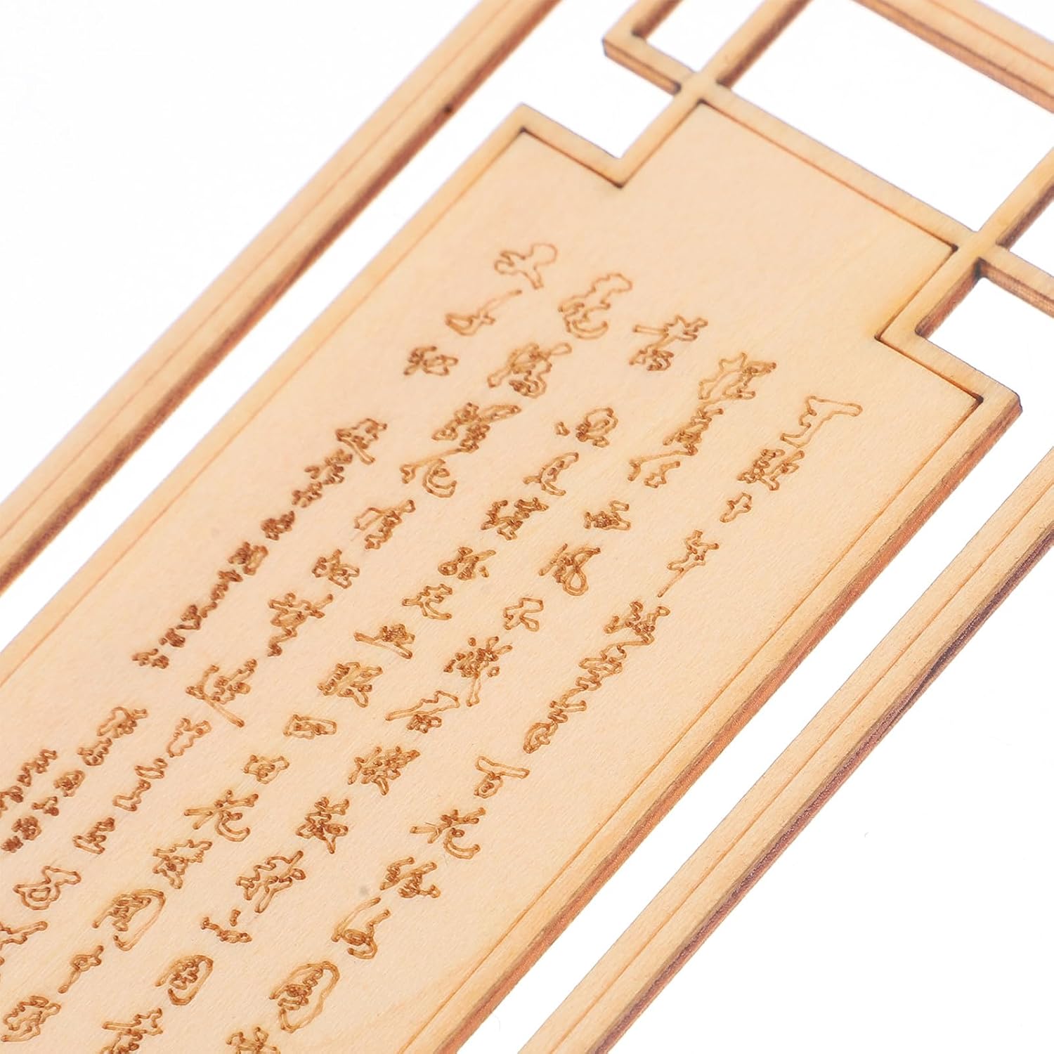 Wooden Mini Screen Sushi Plate Decor for Dining Table Xmas