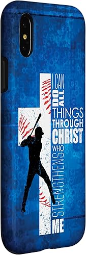 Miniatura 9 de iPhone 11 Pro Max Regalos Jugadores de Béisbol Adolescentes Niños Caso Cristiano Teléfono