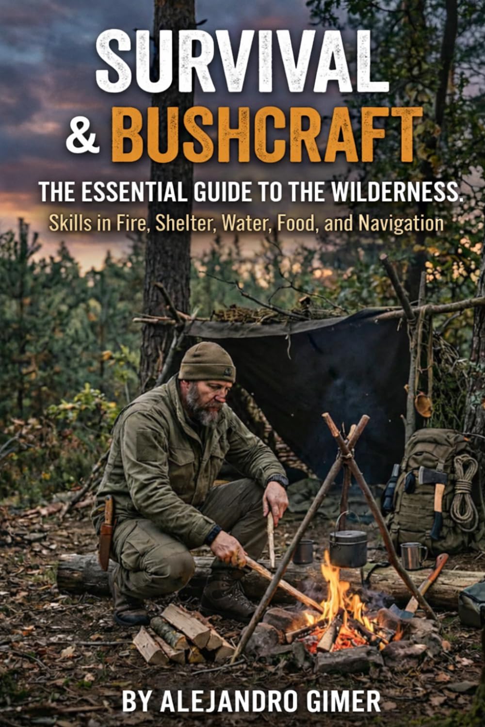 SURVIVAL & BUSHCRAFT: THE ESSENTIAL GUIDE TO THE WILDERNESS
