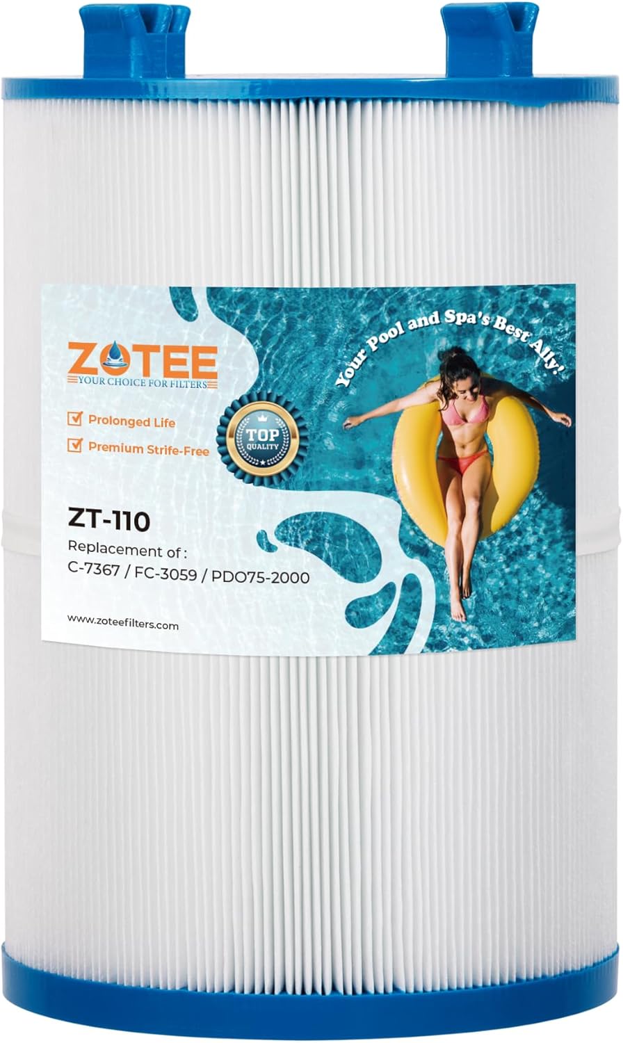 ZOTEE Filters 75 sq.ft.Pool Filter Replaces Dimension One 1561-00, PDO75-2000, Filbur FC-3059, C-7367, Darlly 70759,PDO75-2000, Baleen Filters AK-60035, Hot Springs Spa Filters, 1 Pack