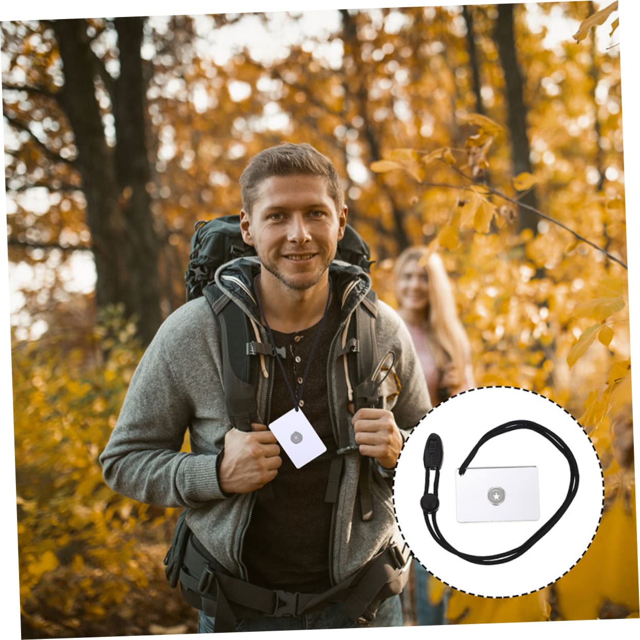 YARNOW 8pièces Miroir De Signalisation De Survie Plein Air De Réfléchissant pour Camping Et Randonnée Accessoire pour Urgences Et Orientation