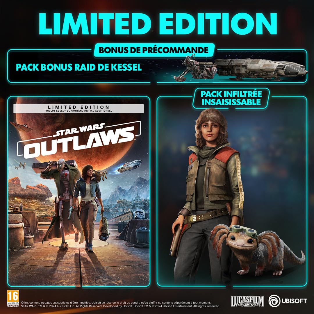 Star Wars Outlaws - Limited Edition (Exclusivité Amazon ) - [PlayStation 5]