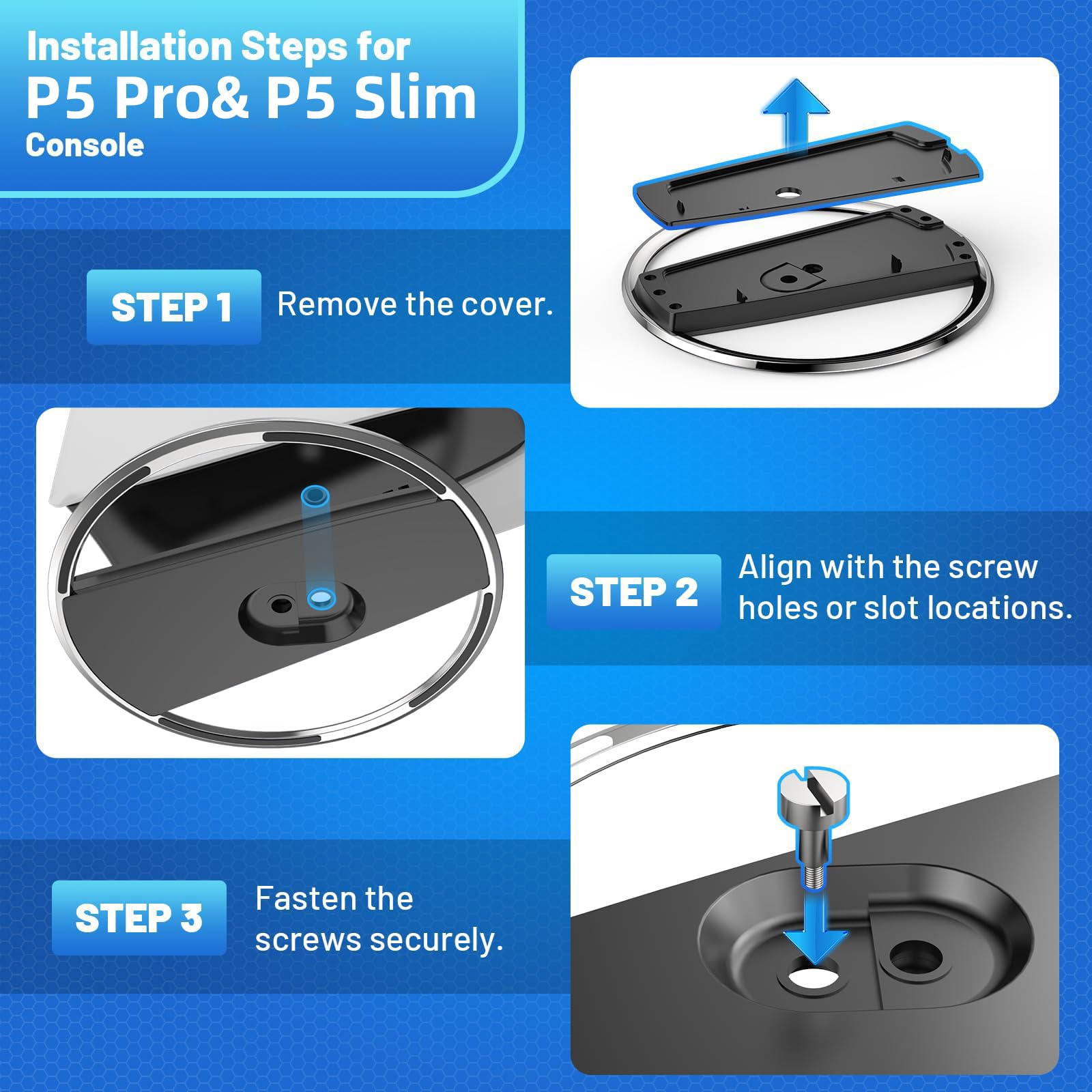 Soporte vertical para PS5 delgado, soporte estable para disco de consola delgada / PS5 y digital, accesorios compatibles con Playstation 5, soporte fácil de instalar con aspecto agradable, un tornillo