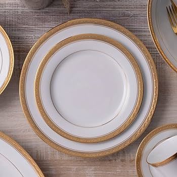 最終値下げ‼️2428 Noritake Crestwood 12枚セット Amazon.com | Noritake Crestwood Platinum 12-Piece Dinneware