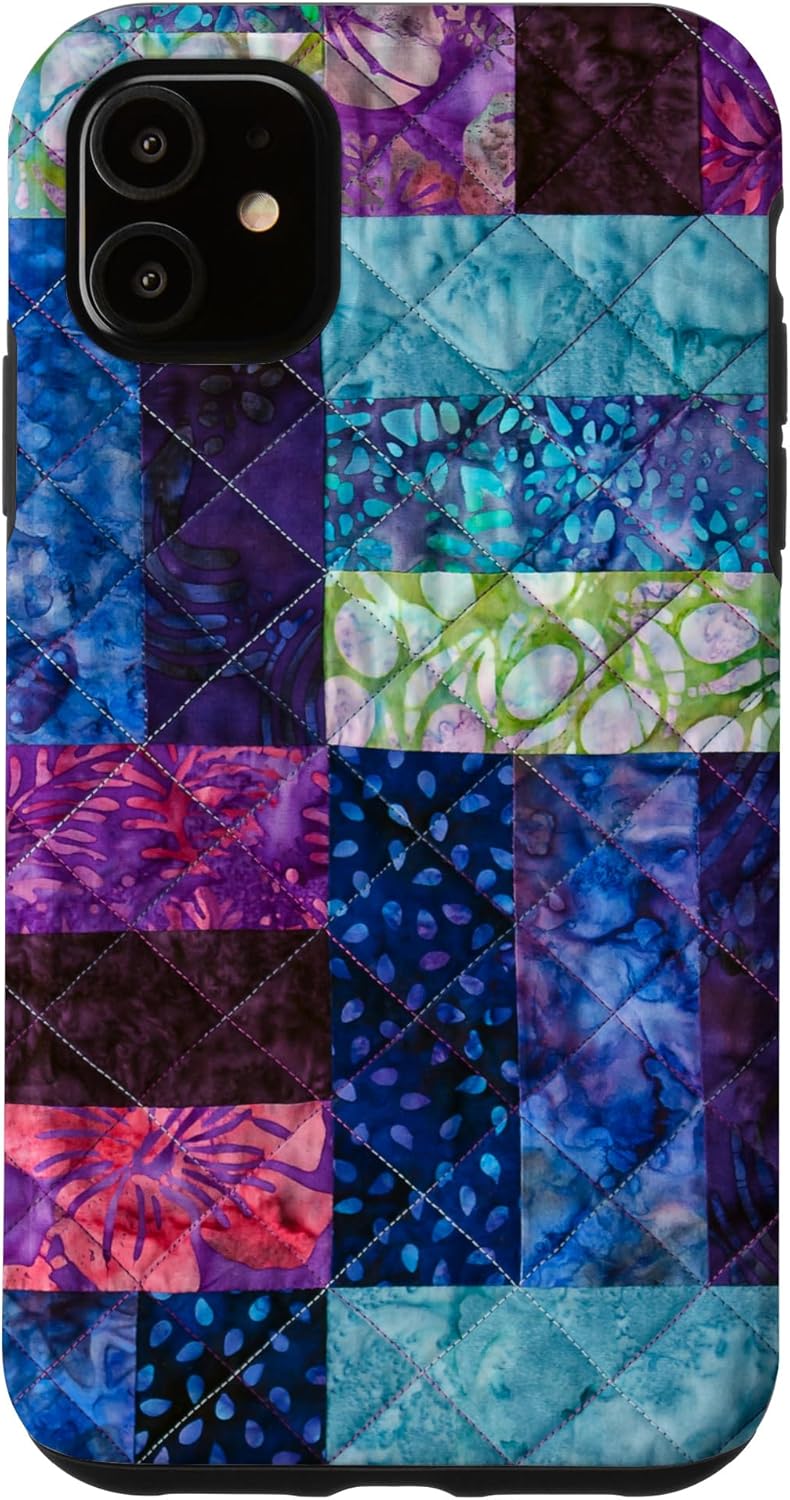 iPhone 14 Plus Quilting Design for Quilters and Quilt Collectors Case