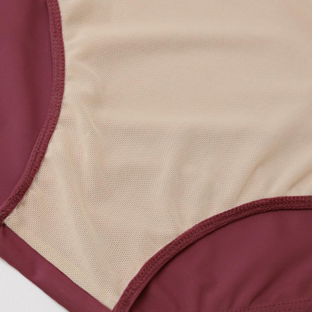 ROYAL SMEELA Maillot de danza ballet adulto body baile para mujer leotardo manga corta