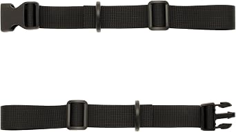CampTeck U6839 Adjustable Chest Strap, for Backpack and Rucksacks - Replacement Nylon Chest Harness, Secures Shoulders Straps when Hiking, Running, Outdoor activities, Heavier Contents - Black