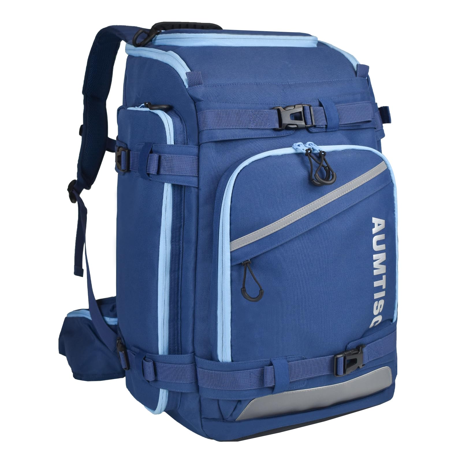 AUMTISC Mochila para Botas de esquí, Bolsas para Botas de esquí Acolchadas y Bolsas para Casco para Viajes aéreos, Equipo de esquí, Gafas, Guantes, esquí y Snowboard