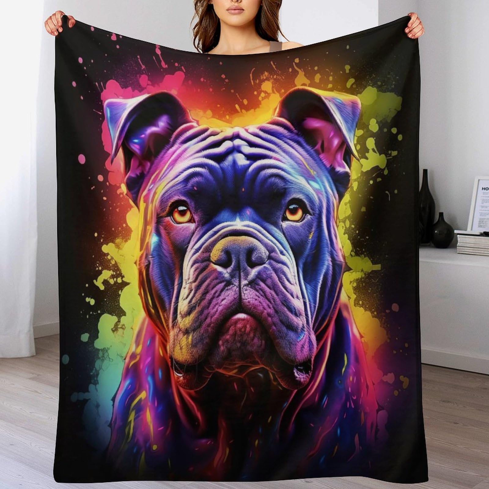 Couverture super douce et moelleuse pour adultes et enfants en flannel