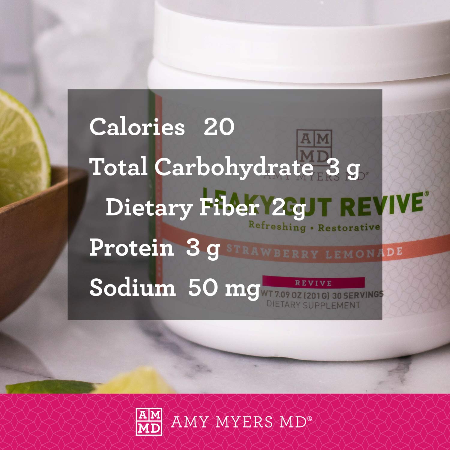 Buy Dr. Amy Myers Leaky Gut Revive Powder for Leaky Gut Repair L