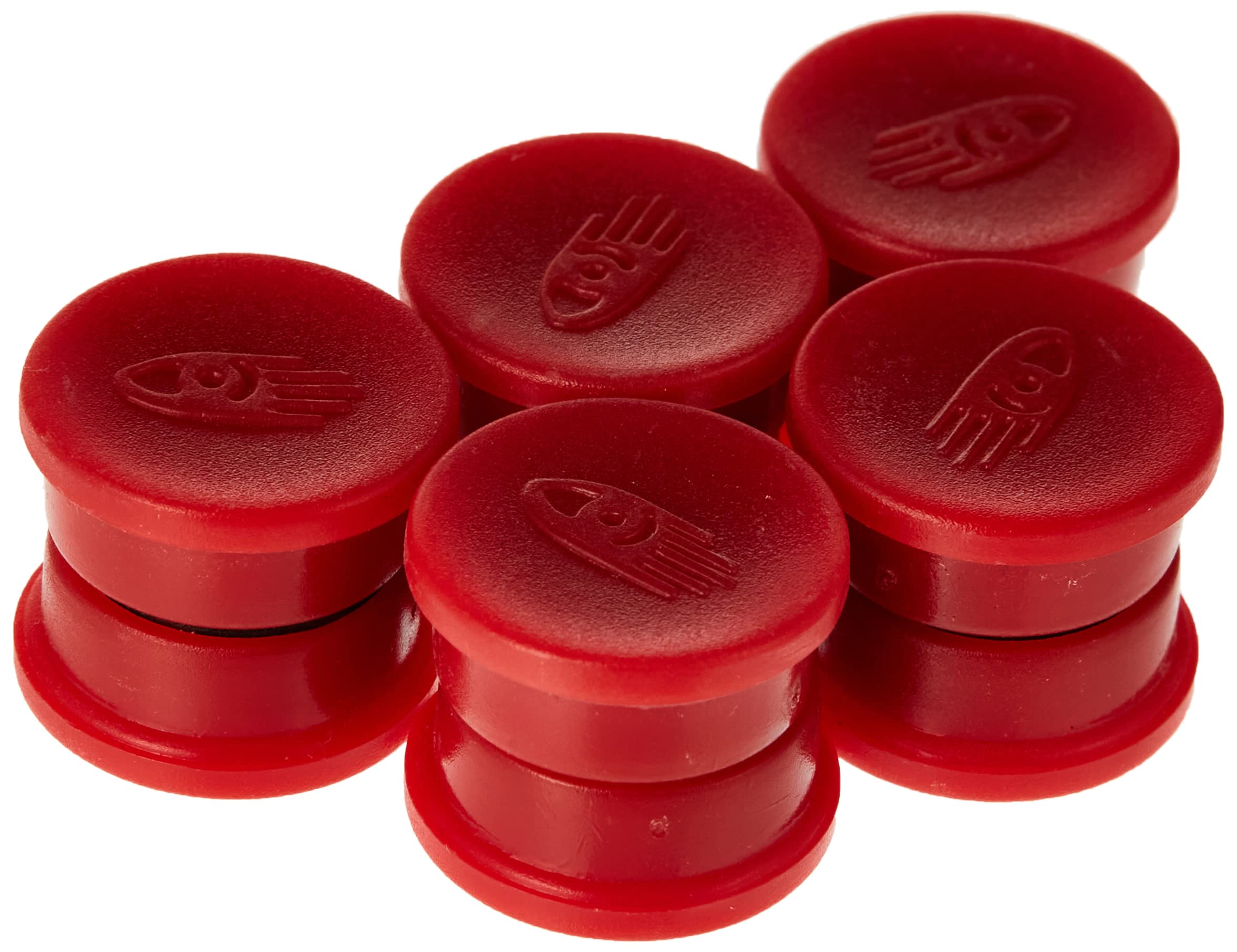 10 Aimants Ronds 10 Mm – Rouge – Pack Legamaster – Pour Tableau Magnétique, Frigo, Bureau - 9