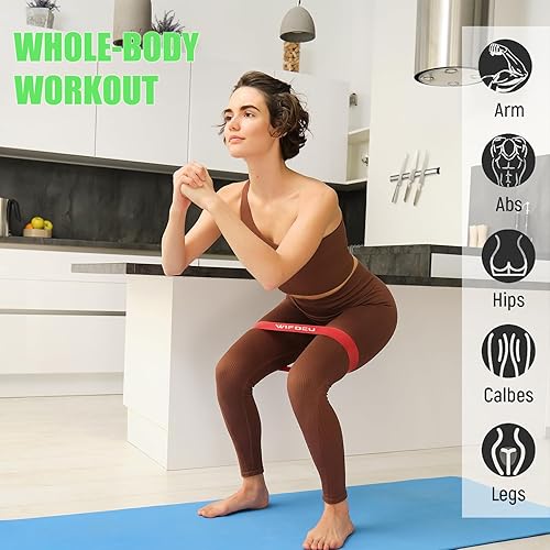 Miniatura 3 de Juego de 150 bandas de resistencia a granel para miembros del gimnasio, clase deportiva, regalo de estudiantes, 5 piezas cada una con bolsa de