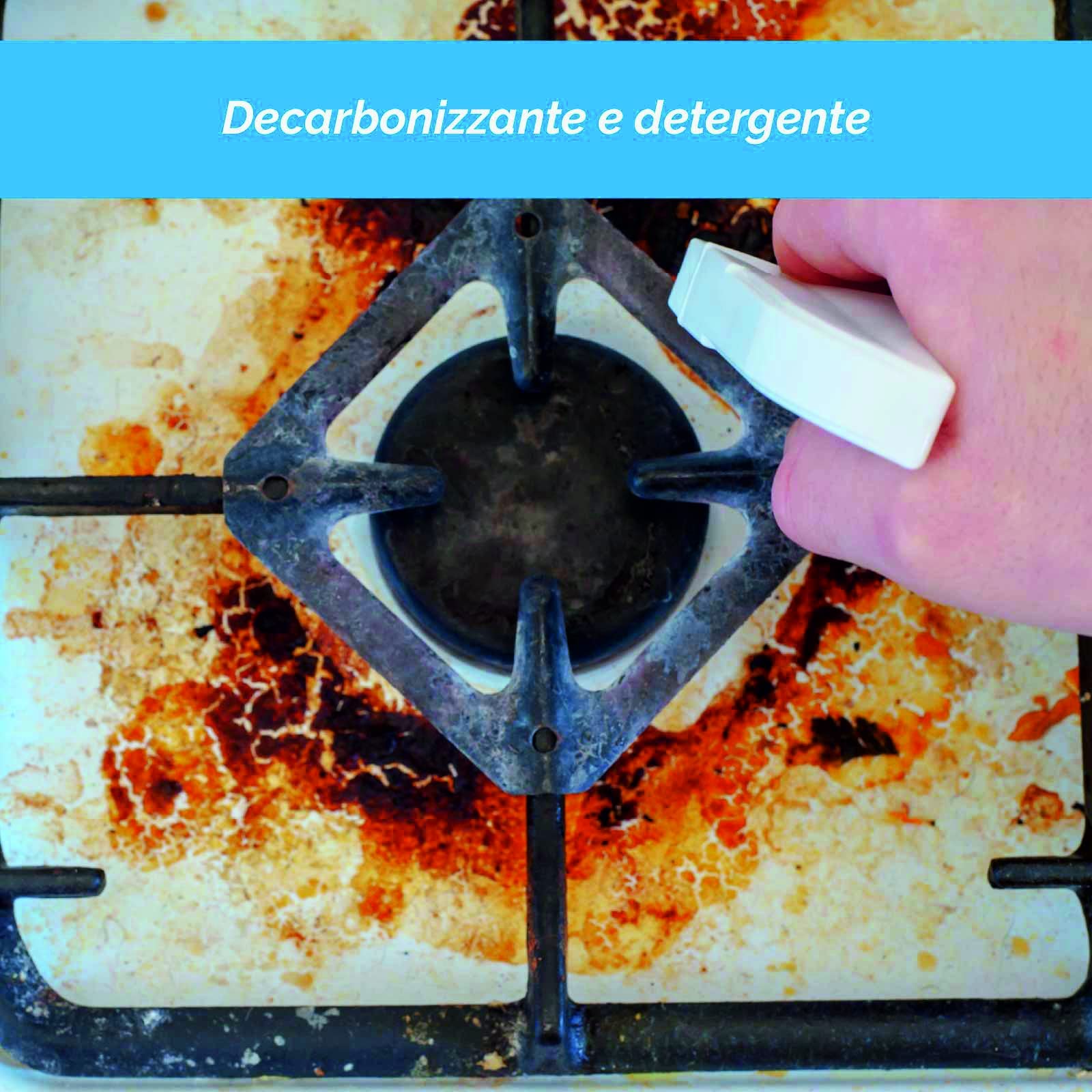 SGRASSATORE per Grassi CARBONIZZATI Grill Clean CONCENTRATO - Pz. 2 da 1 L HD