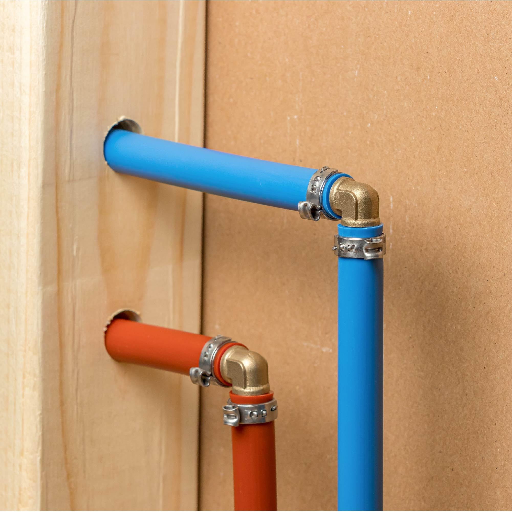 Waterline PEX narzędzie do zaciskania pierścieni | zaciskarka hydrauliczna do miedzianych pierścieni Pex ½" | niskoprofilowe profesjonalne narzędzie do zaciskania | w zestawie z miernikiem GO/NO GO,