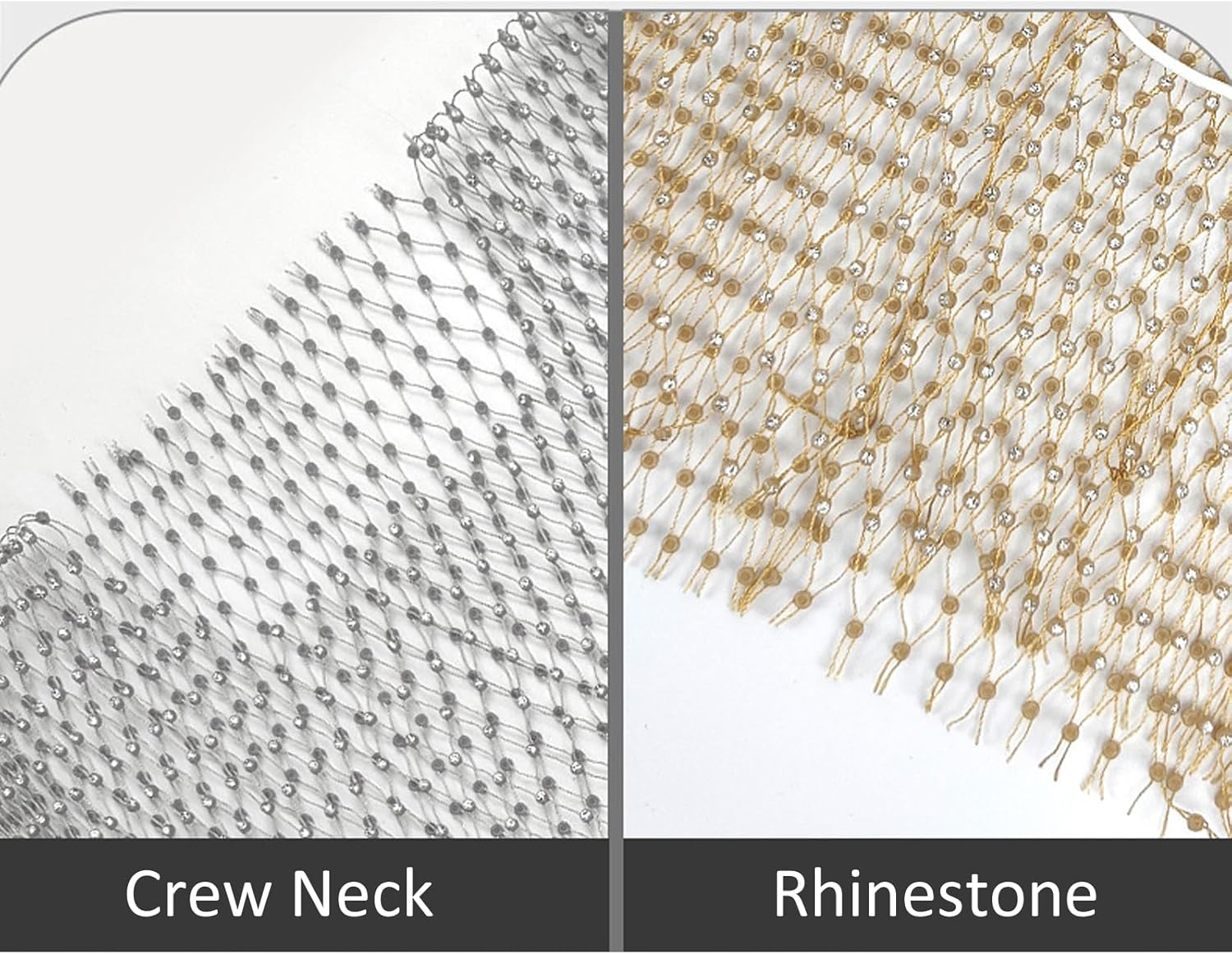 Rhinestone Mesh Top Men Fishnet Tank Top Sexy Cropped Shirt Rave Sheer Vest - Image 5