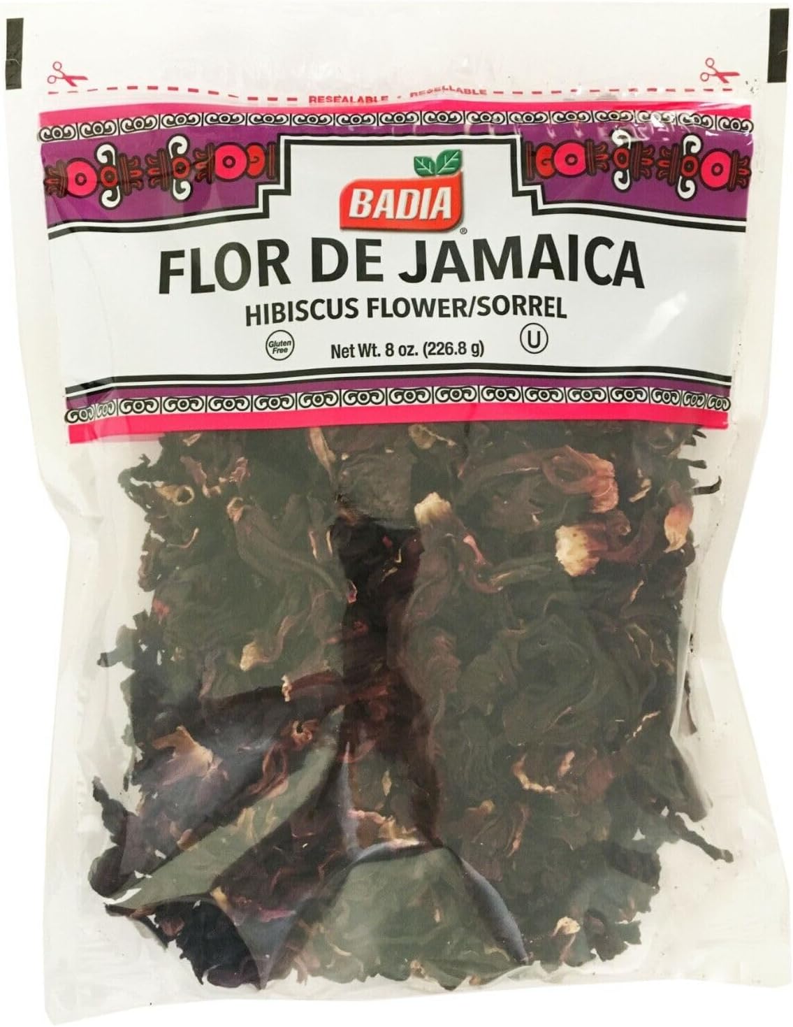 Badia Flor De Jamaica/Dry Sorrel/Hibiscus Flower - 226.8g (8 oz)