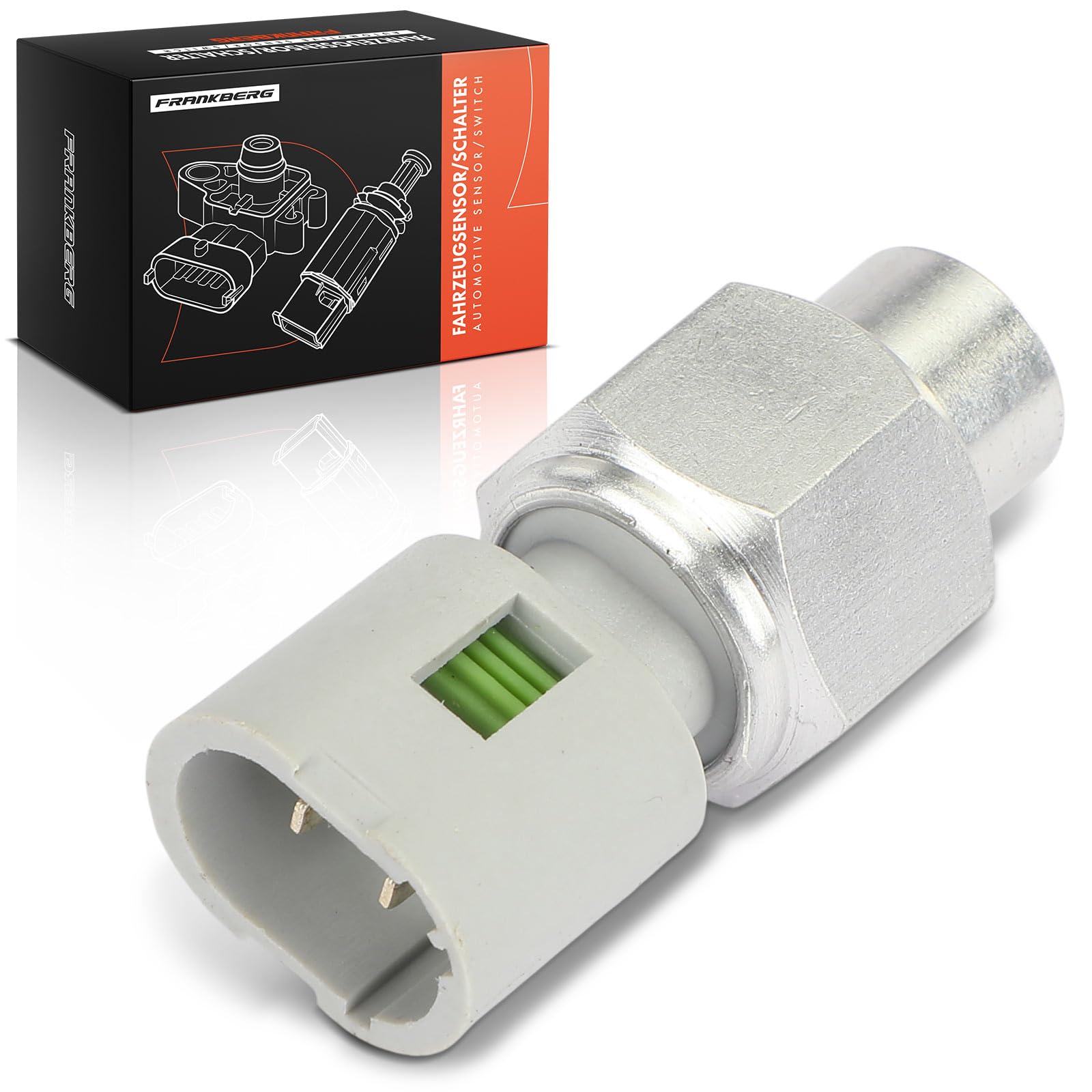 Frankberg Sensore pressione differenziale Pressione gas di scarico 2-Poli Compatibile con S.a.n.d.e.r.o II Dokker MPV KE S.a.n.d.e.r.o Duster HS LodG.Y JS Replace# 7700413763