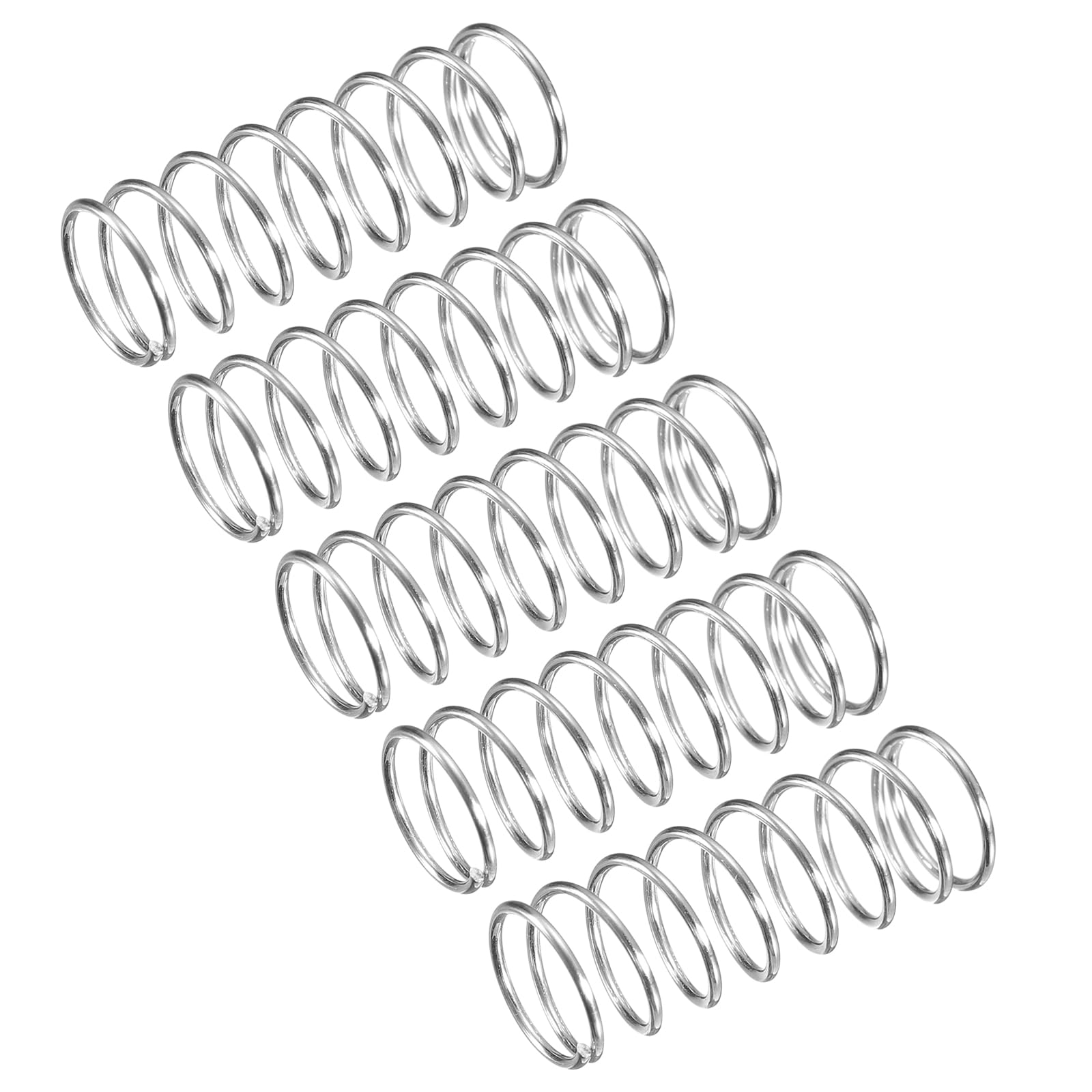 uxcell 5Pcs Compression Spring 304 Stainless Steel 25mmOD,1.6mmWD,45mmFL — Amazon image 15