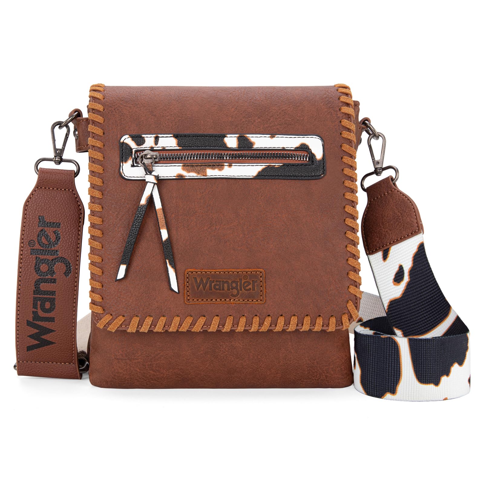 WranglerCrossbody Bags for Women Vintage Hand Woven Shoulder Purse