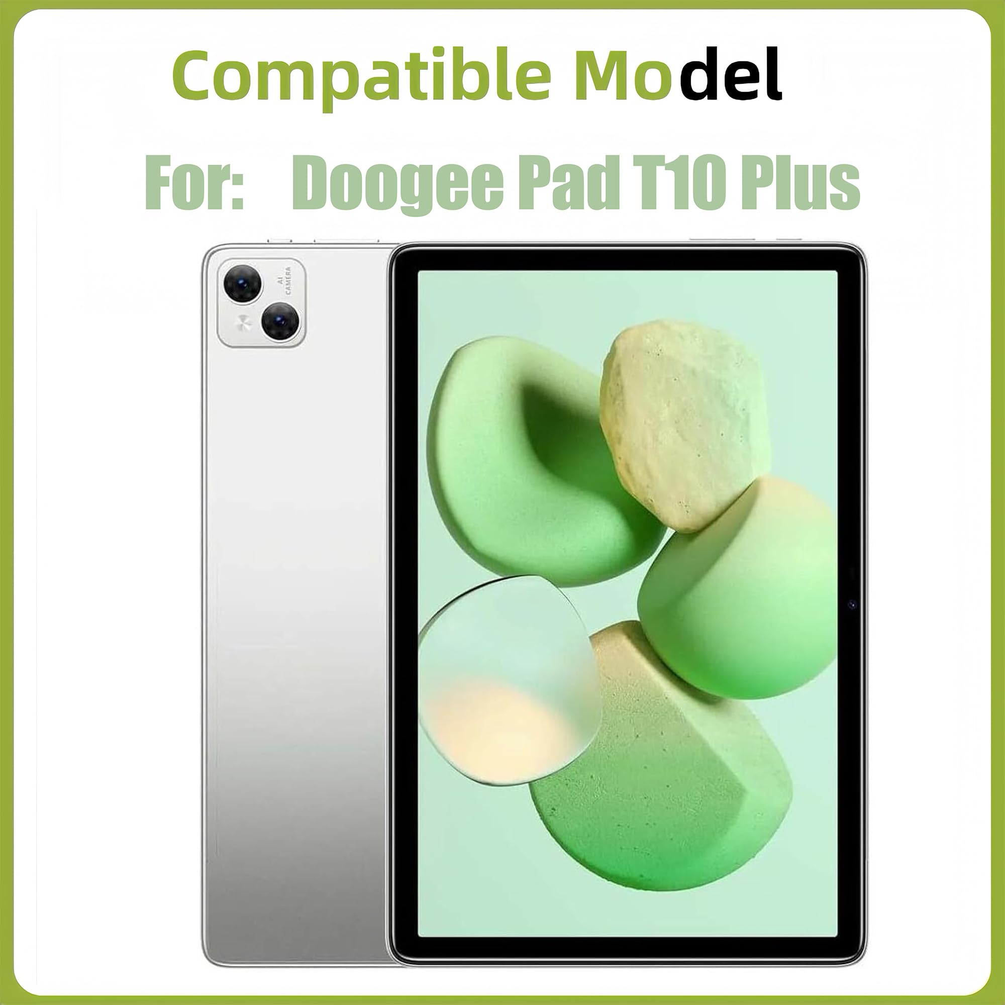 Pantalla LCD para Doogee T10 Plus [con huellas dactilares] [10,5 pulgadas] Pantalla LCD táctil digitalizador con juego de herramientas