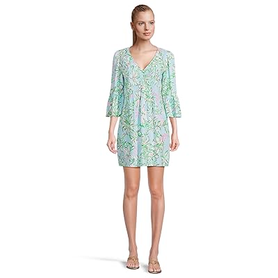 Lilly Pulitzer Danika 3/4 Sleeve Tunic Dress Women