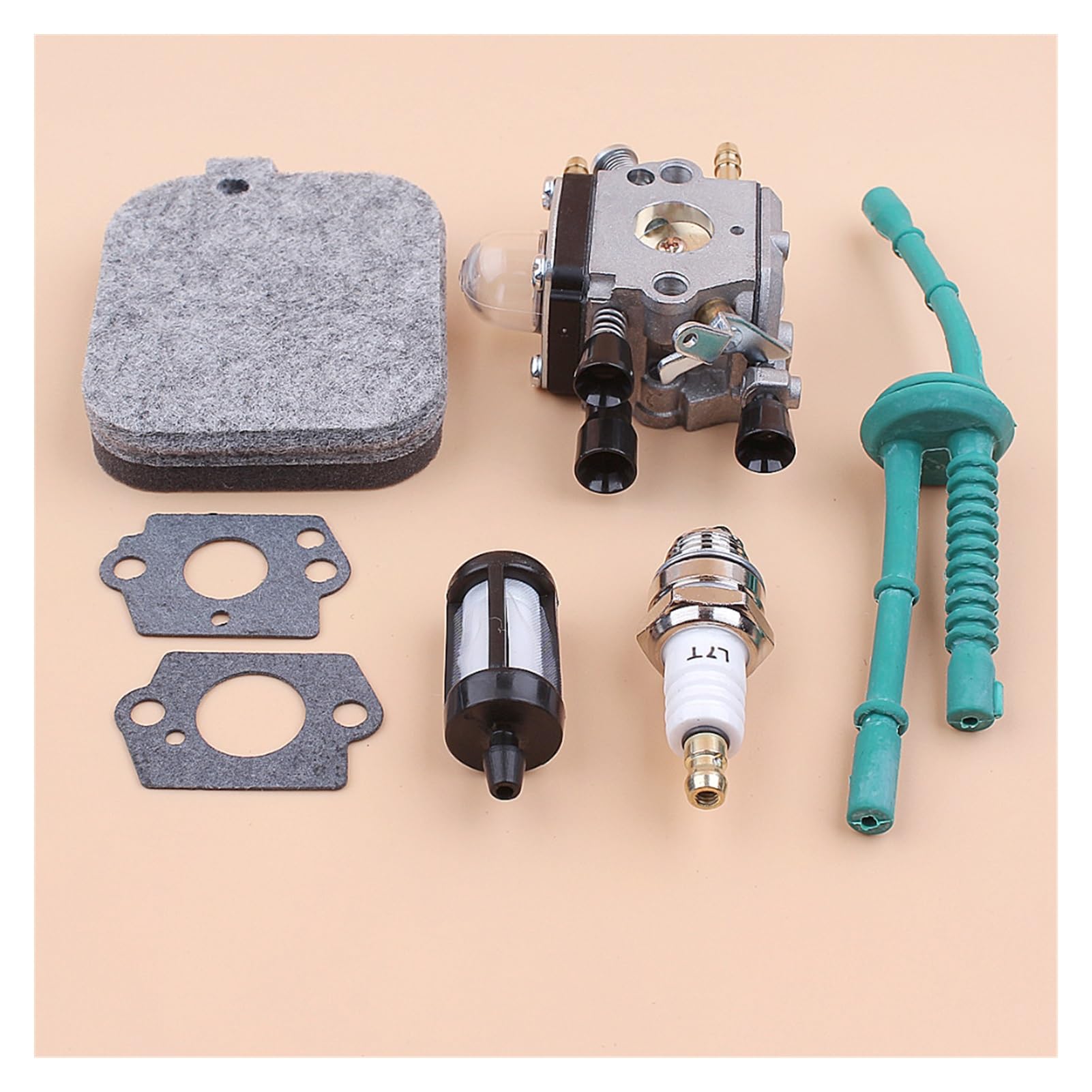 7 Uds junta de carburador filtro de aire Kit de filtro de manguera de combustible for STIHL BG45 BG46 BG55 BG65 BG85 BR45C SH55 SH85 sopladores de hojas 42291200606