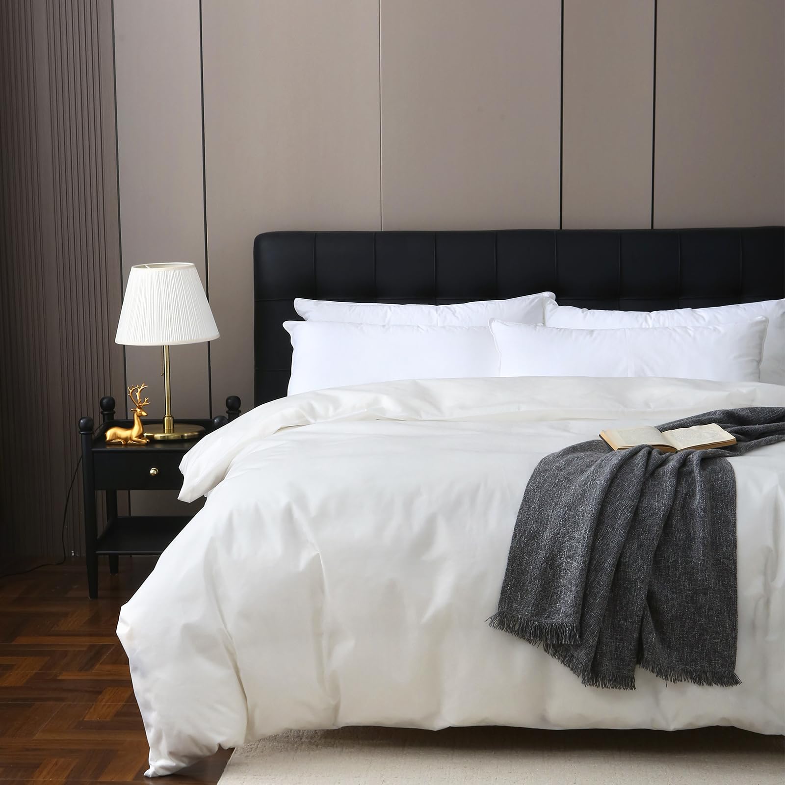Housse de couette imperméable 220x260 pour des nuits sereines