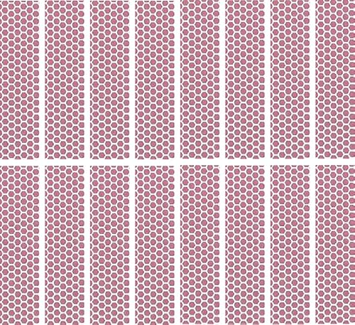 16 Count - Sheet of Adhesive Match Striker Strip Stickers (2