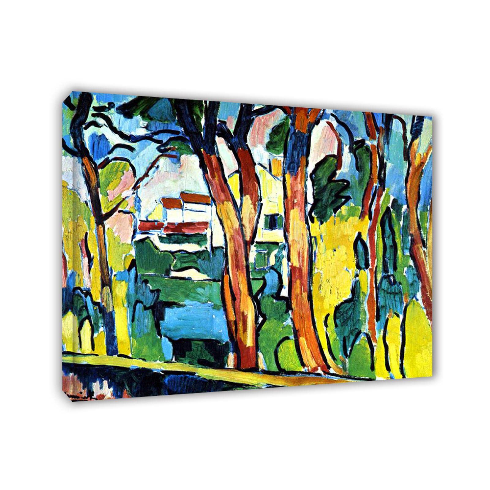 Maurice de Vlaminck Famous landscape prints.“Red Trees”canvas