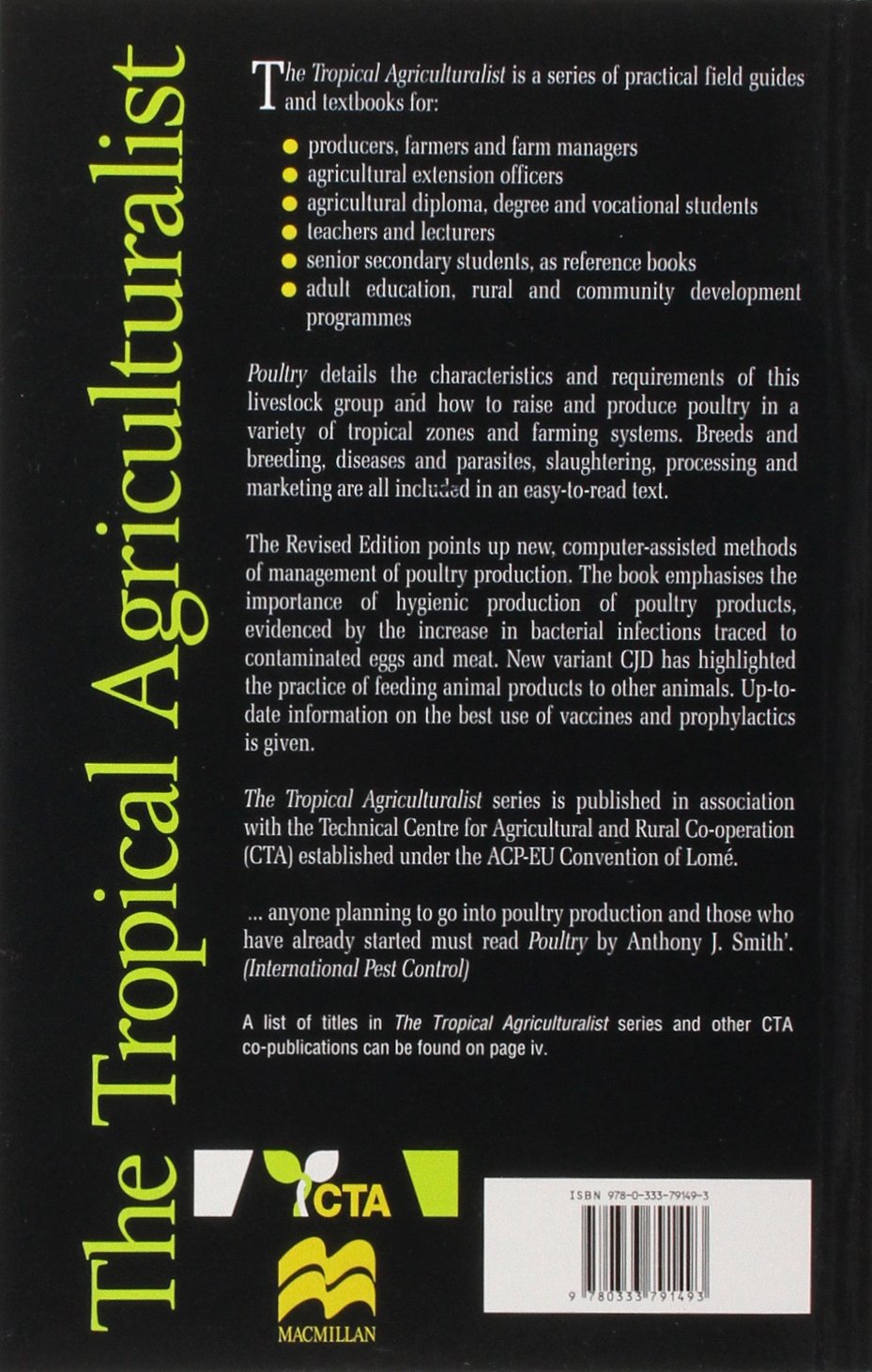 The Tropical Agriculturalist Smith Poultry Rev Ed CTA