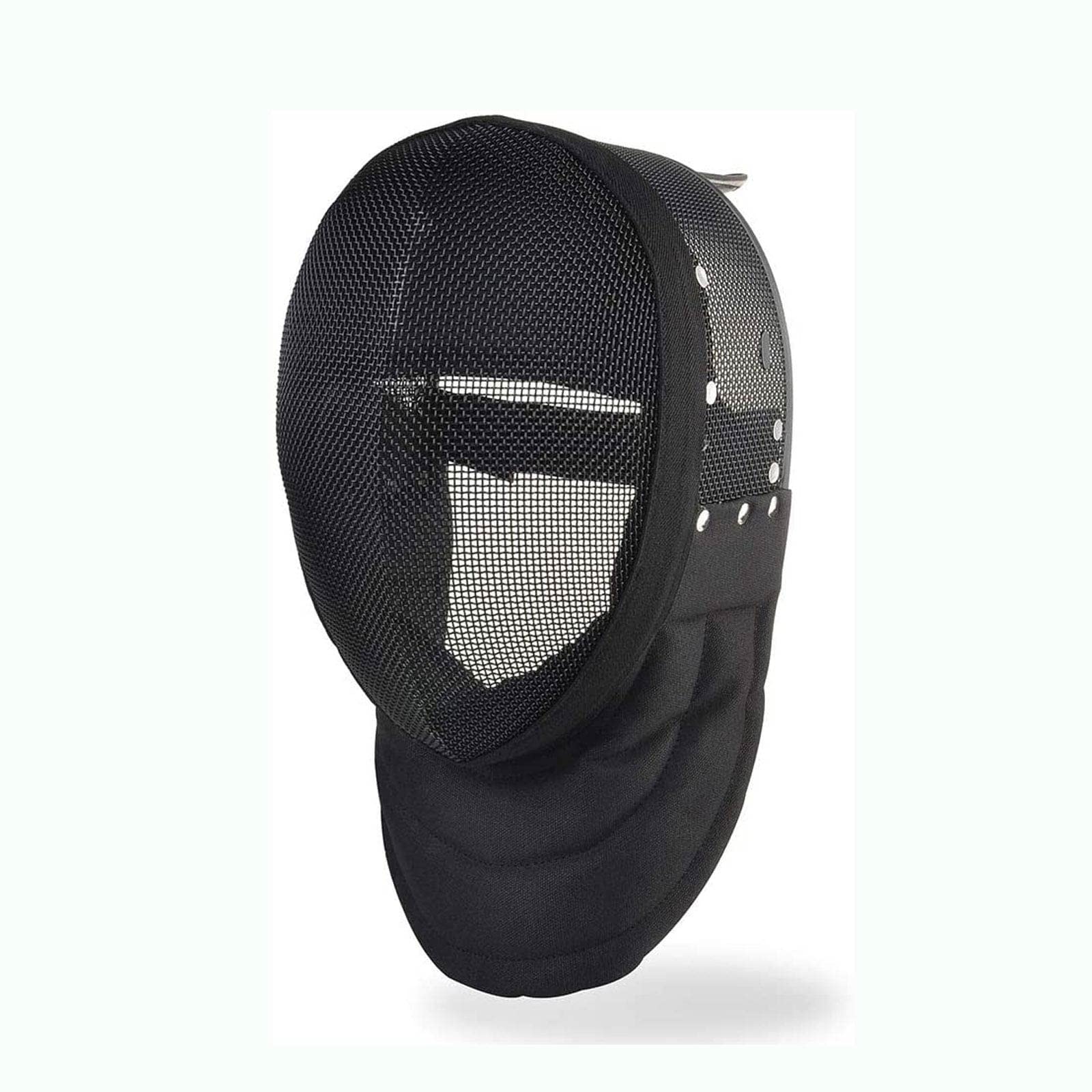Fechttrainer-Helm Fechttrainer-Mütze (mit Abnehmbarem Futter) 1600N Fechttrainingsgeräte (Dicke : Black, Size : L)