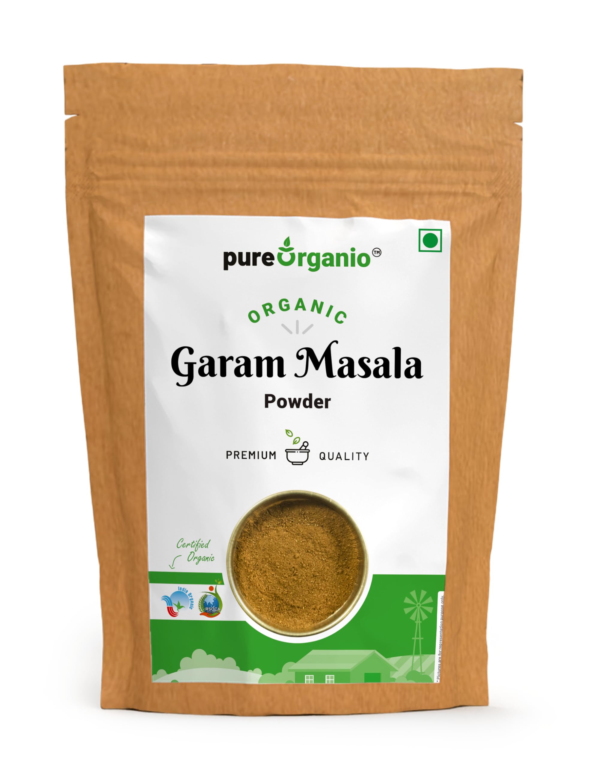 Pure Organio Organic Garam Masala Powder for Daily cooking Aromatic Garam Masala Mix NPOP Organic Certified (200 Gm) (B09Z8D2DTX) Amazon Price History, Amazon Price Tracker