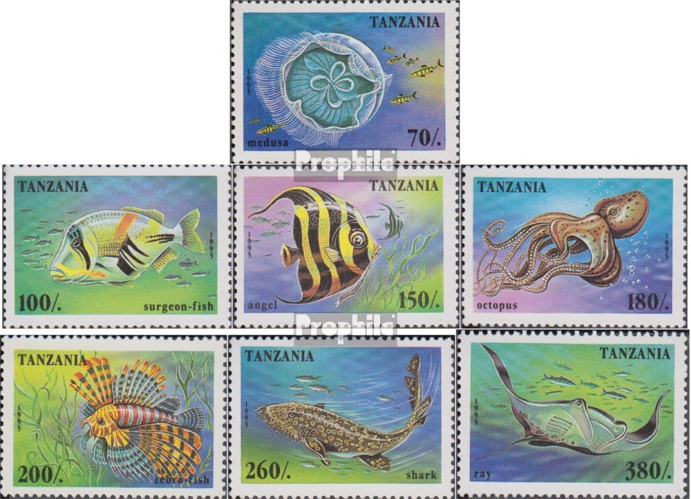 Prophila Collection – Tanzanie 395-398 (1987 Fête Révolution) – Timbres Neufs ** MNH – Qualité Prophila Garantie