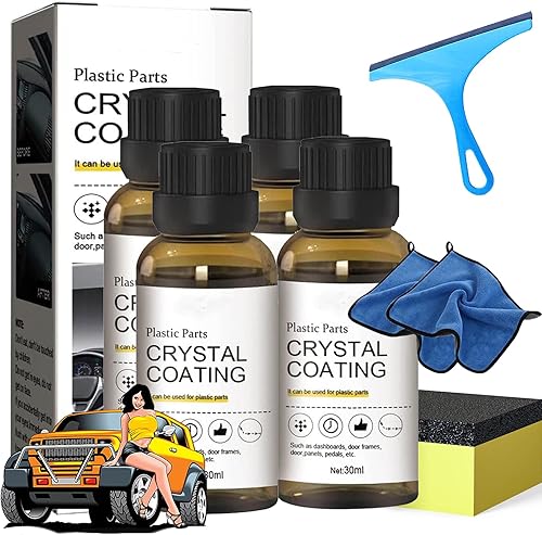 Rayhong - Recubrimiento de cristal Rayhong para piezas de plástico de automóvil, revestimiento de cristal para PláStico del Carro, agente de