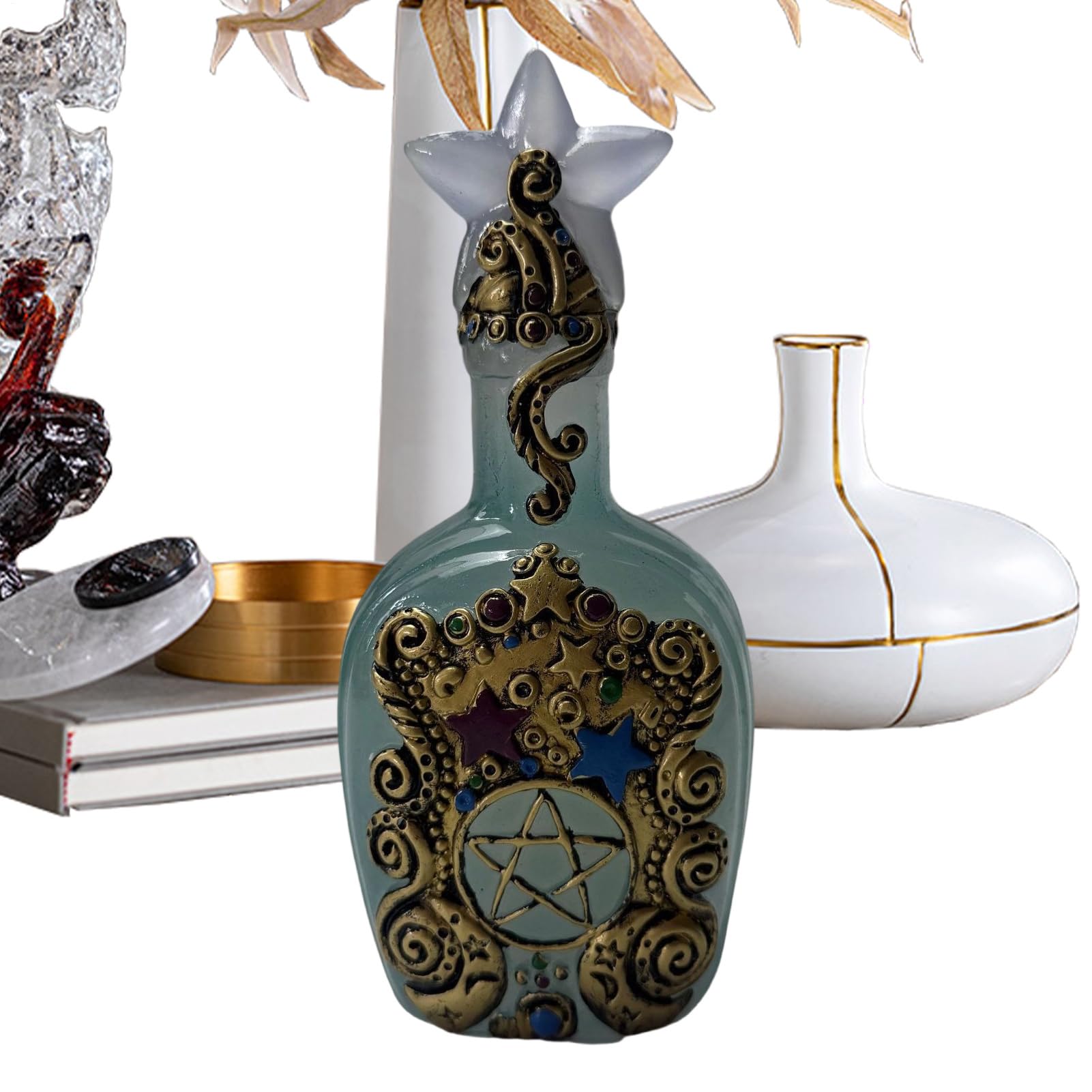 Idée cadeau originale avec ce vase résine esthétique pour célébrer une crémaillère