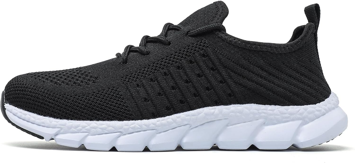 Walking Shoes for Men Women, Unisex Non Slip Breathable Running Sneakers Lightweight Casual Athletic Trainers for Gym Daily Wear