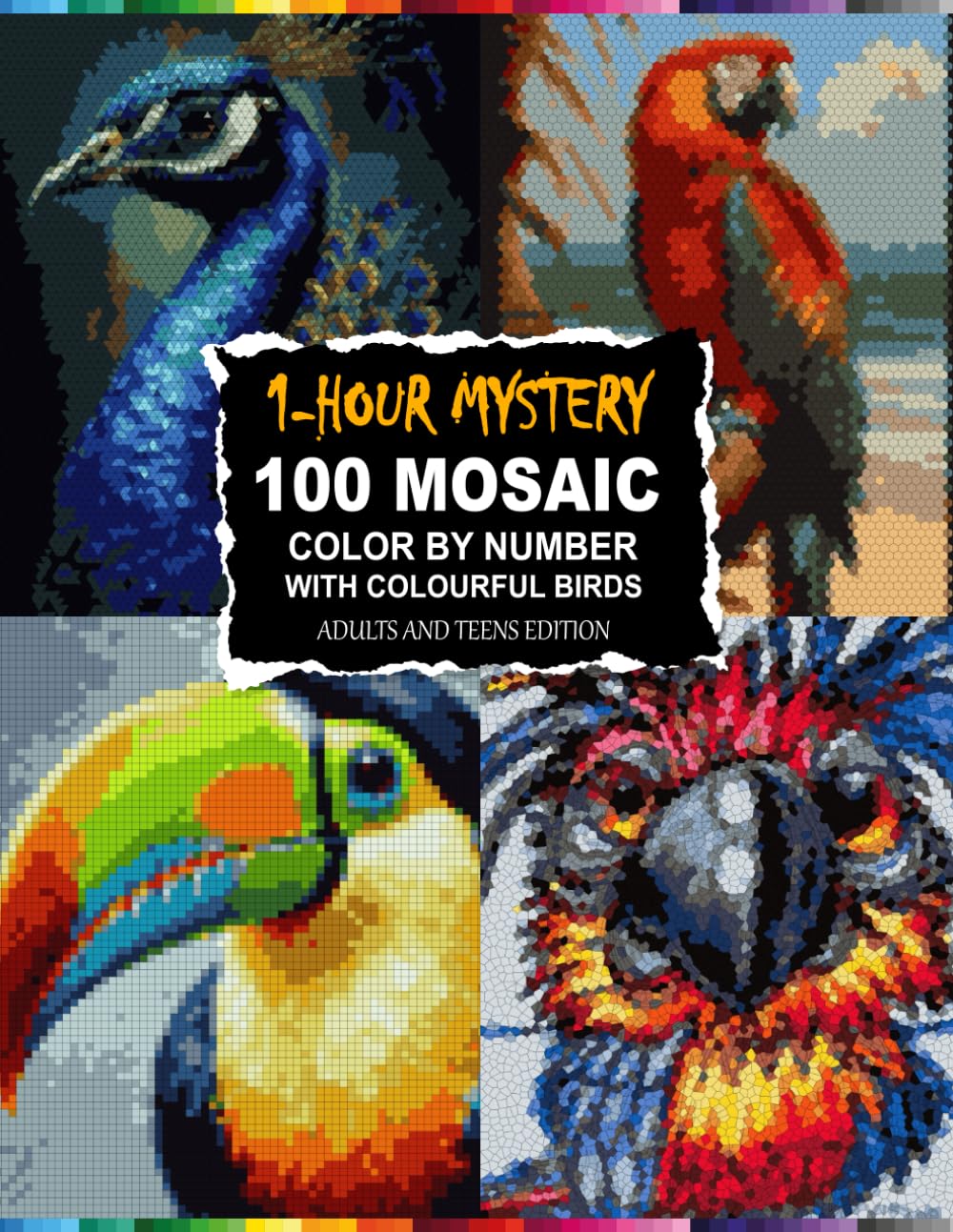 1-Hour Challenge Mosaics: Unveiling Vibrant Wildlife Through Numbers