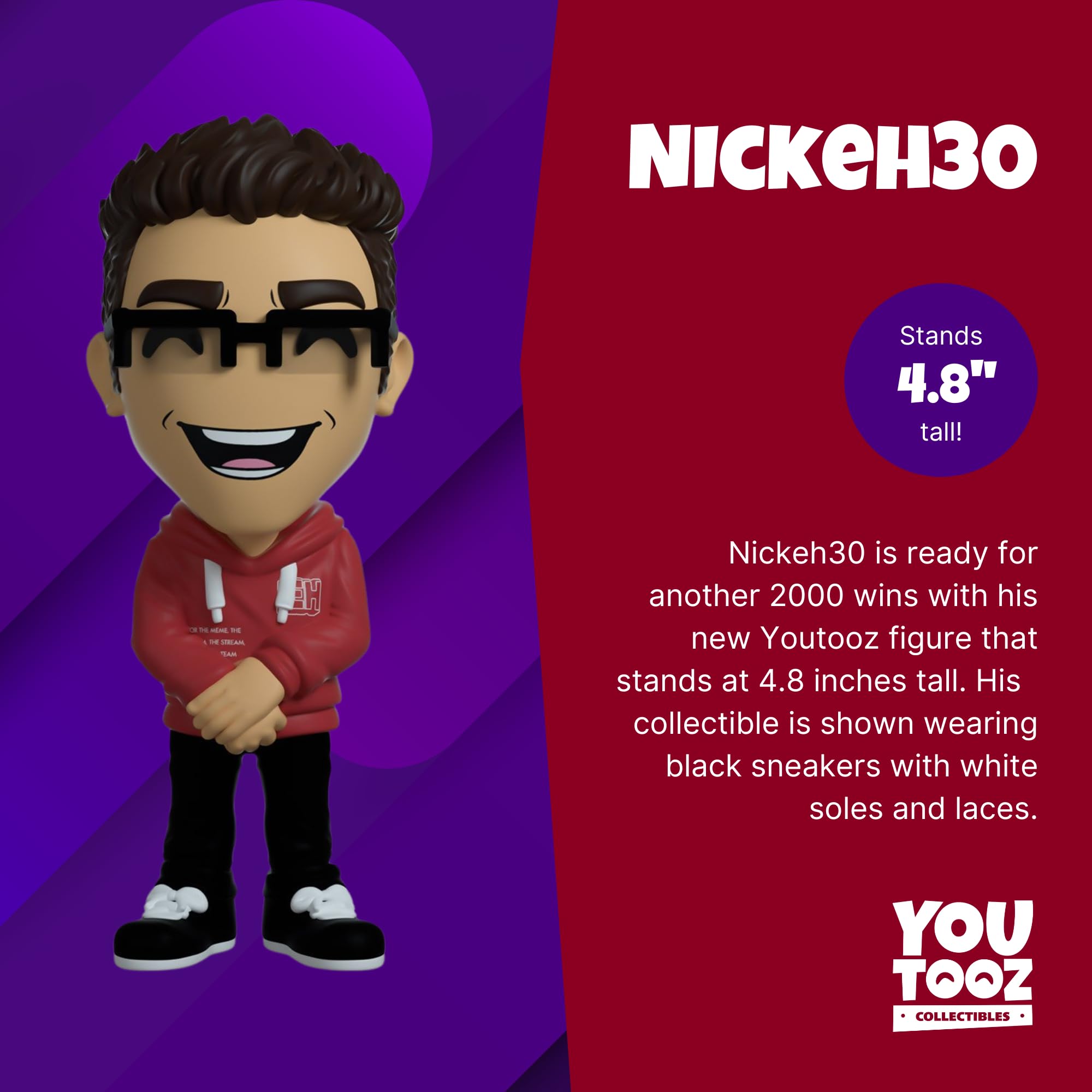Amazon.co.jp: Youtooz Nickeh30 4.8インチ ビニールフィギュア