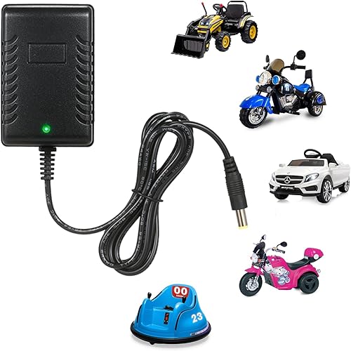 Cargador de batería de 6 V para niños, juguete de paseo en coche, cargador de batería de 6 voltios para los mejores productos de elección, Hello