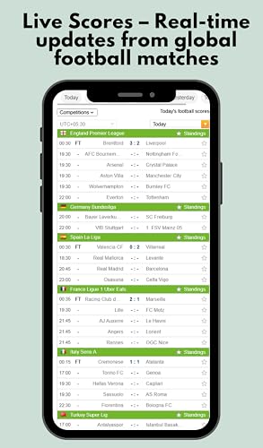 Football Score Live – vue 3